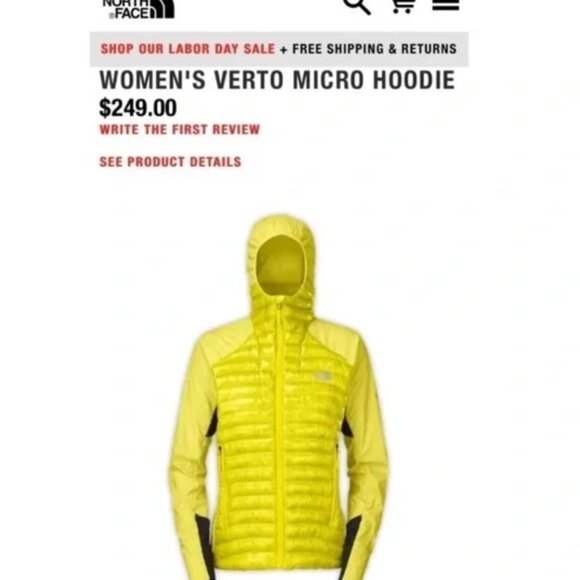 The North Face Summit Series Verto Micro Hooded Down Jacket - Picture 1 of 9